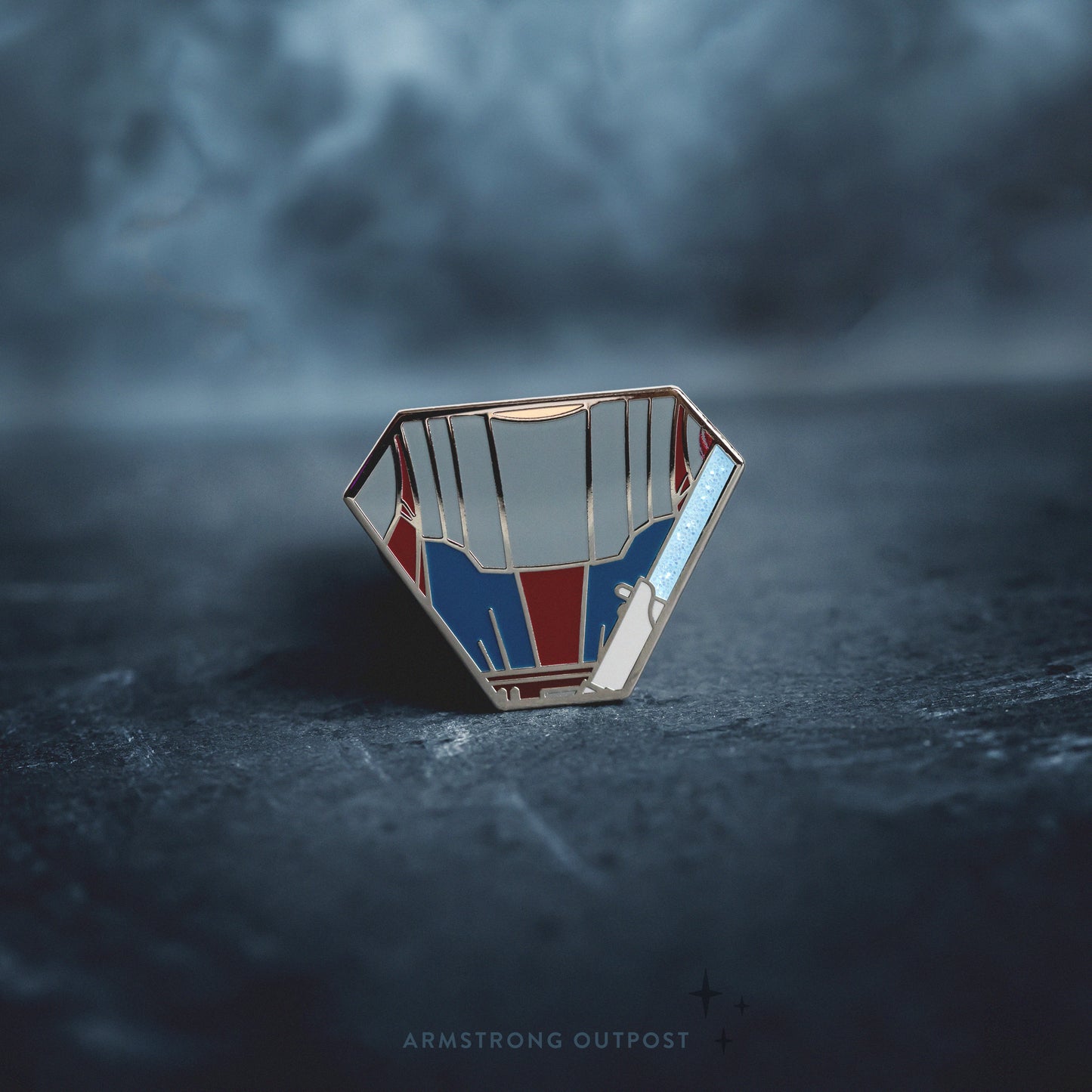 Armored Anakin ✧ Shield Series Pin