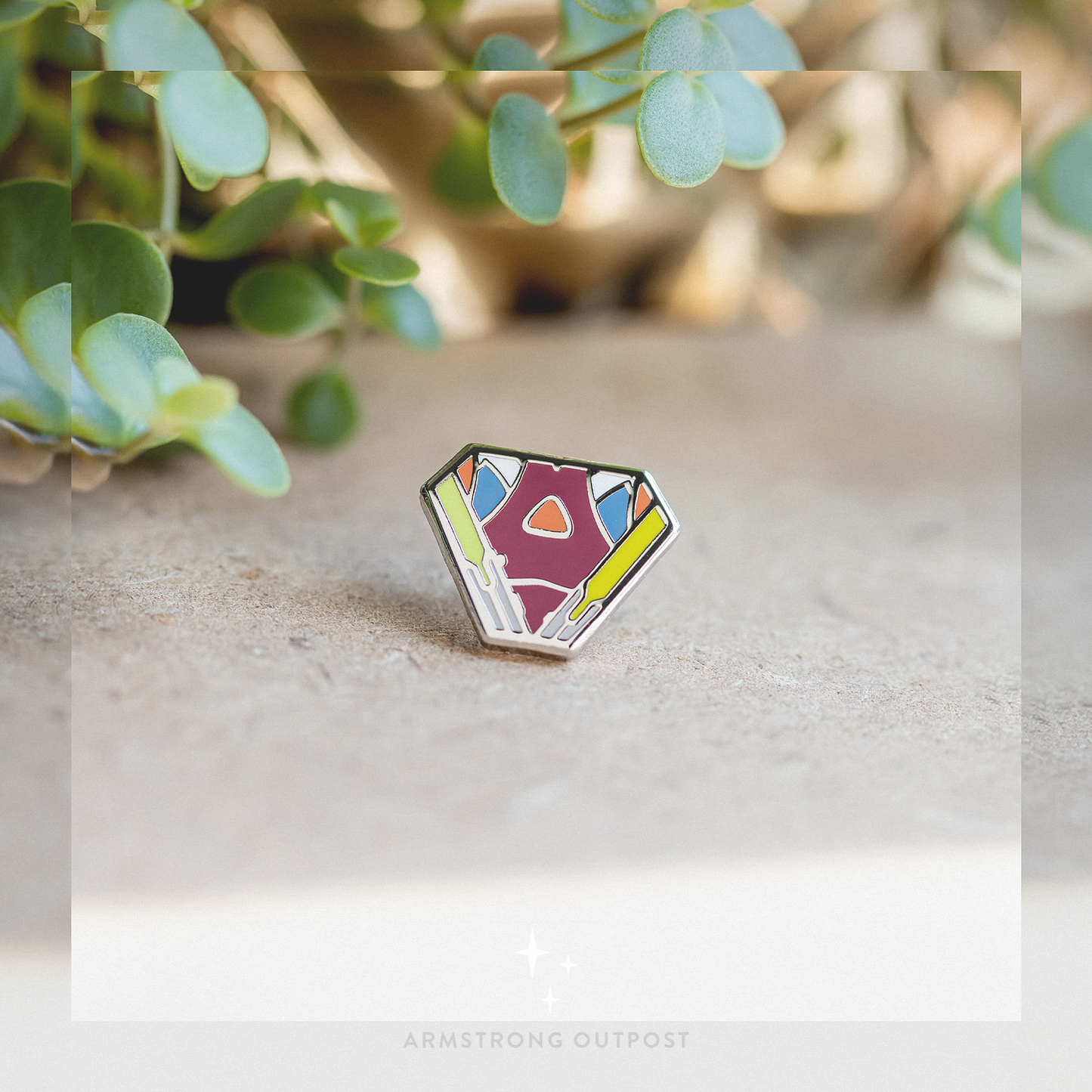 Padawan Ahsoka Mini Shield Pin