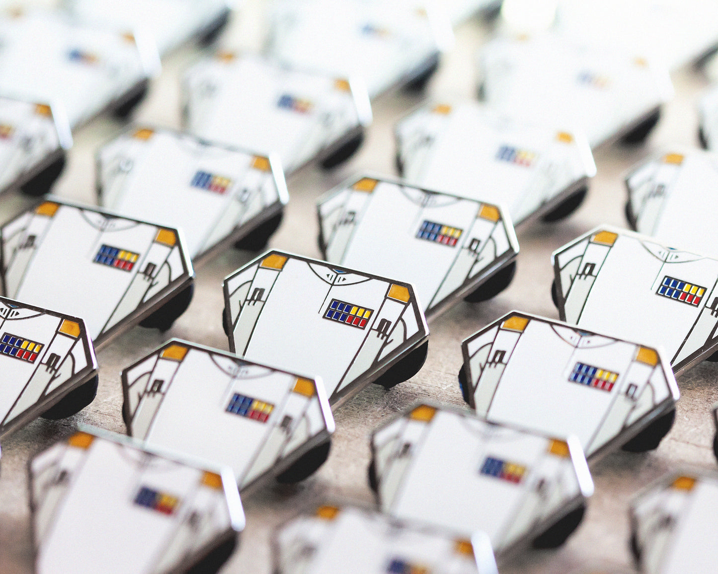 Blue Admiral ✧ Shield Series Pin