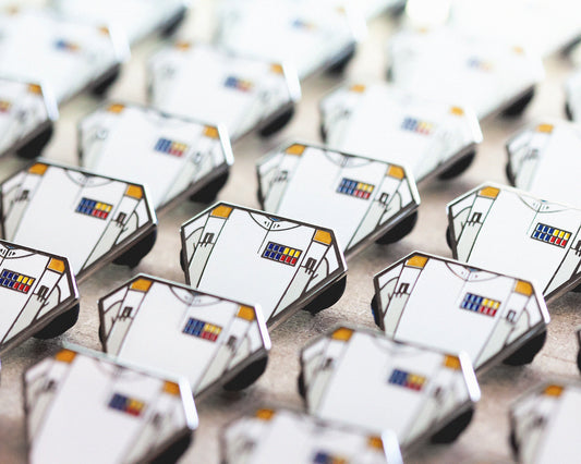 SALE! Blue Admiral ✧ Shield Series Pin