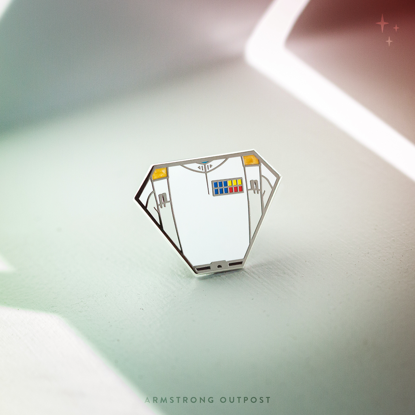 SALE! Blue Admiral ✧ Shield Series Pin