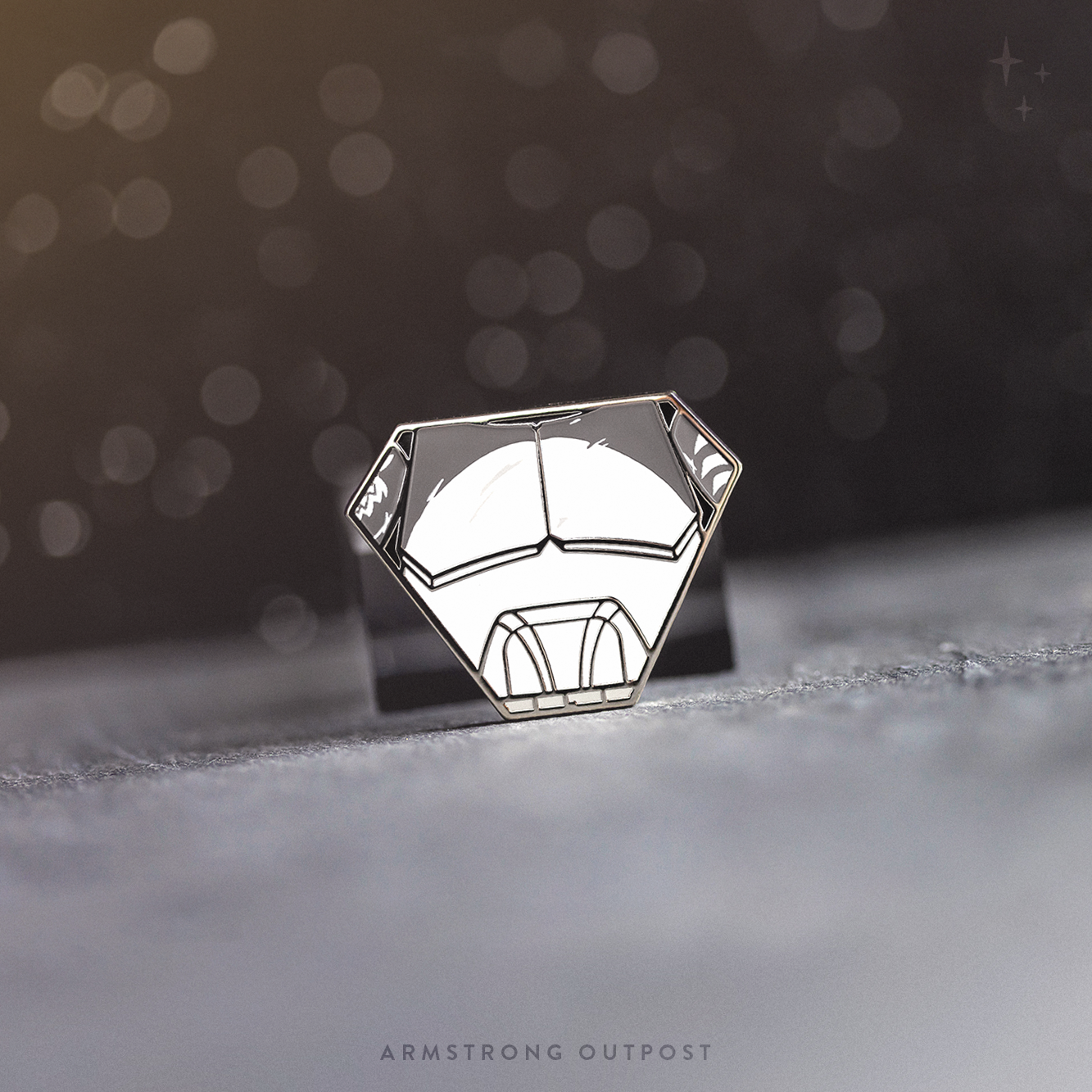 Wolfpack Commander ✧ Shield Series Pin