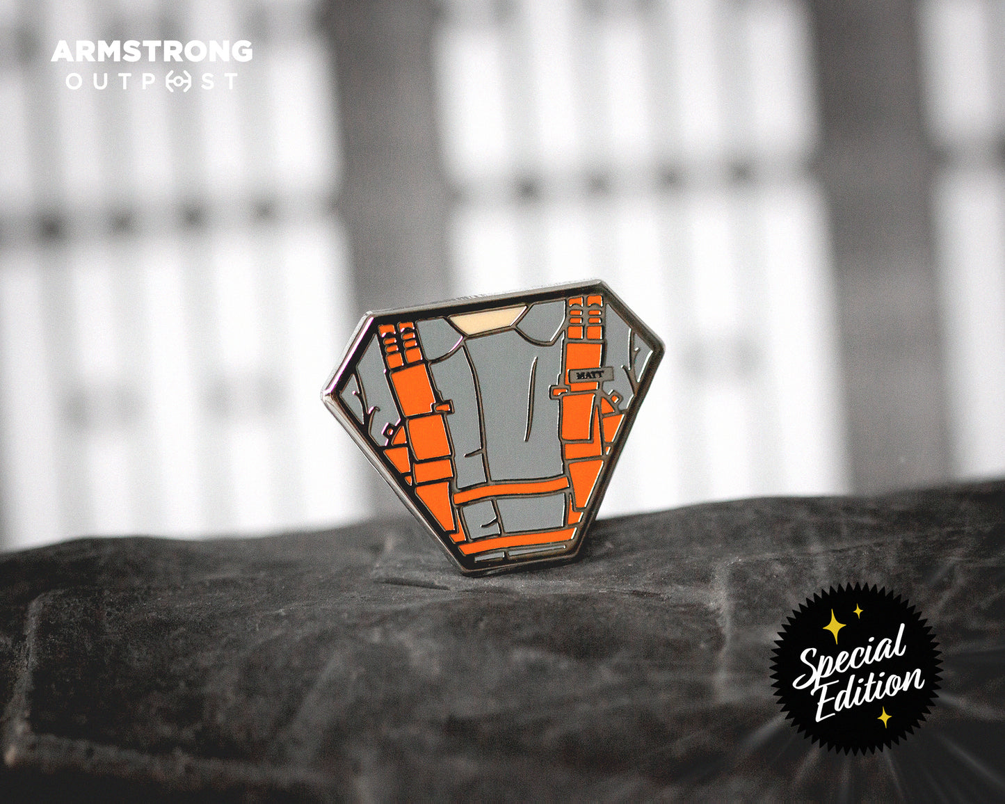 Matt Radar Tech ✧ Special Edition Shield Pin