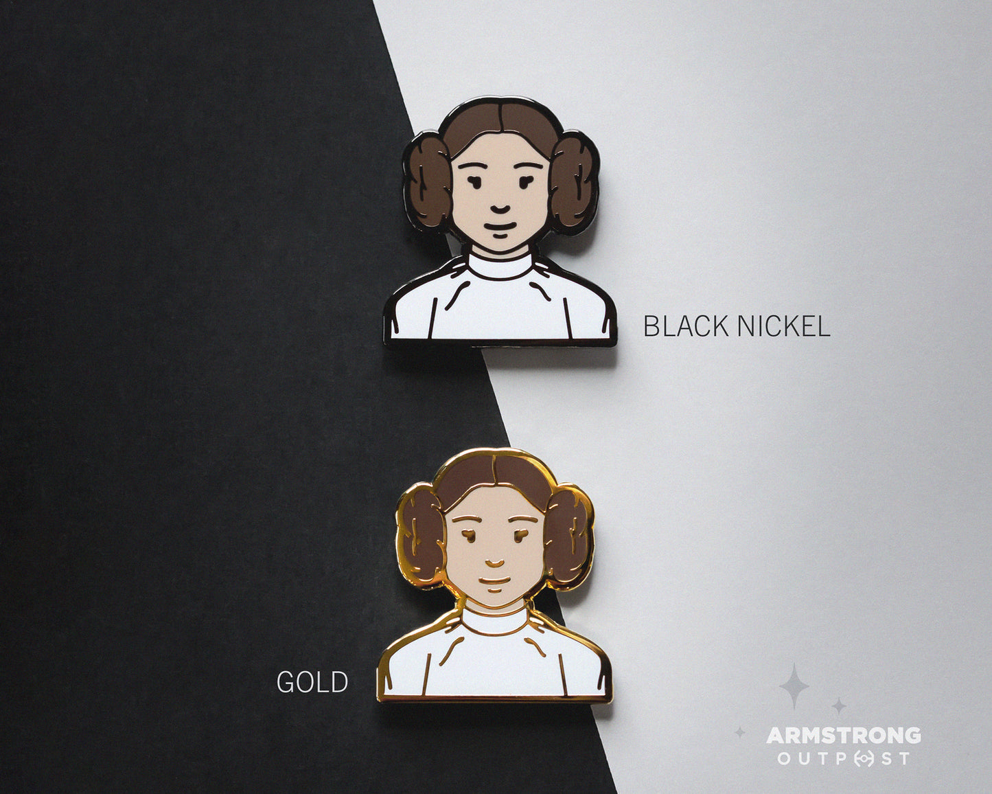 The Rebel Princess ✧ Minimalist Pin