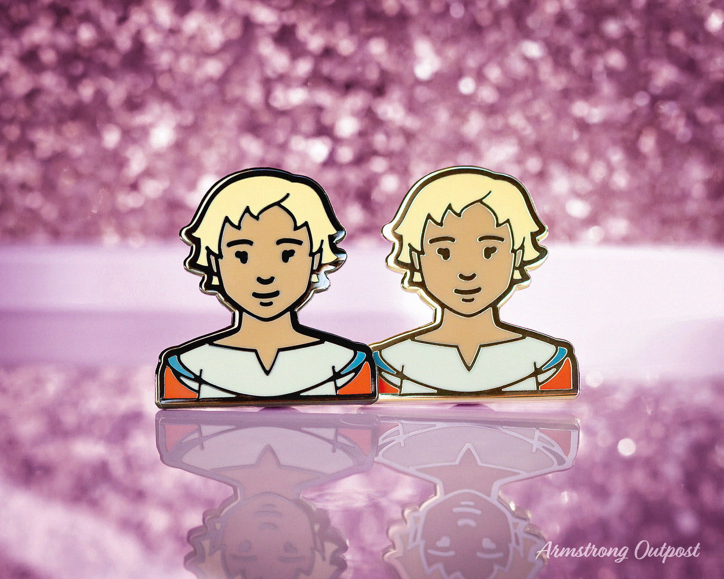 The Little Sister ✧ Minimalist Pin