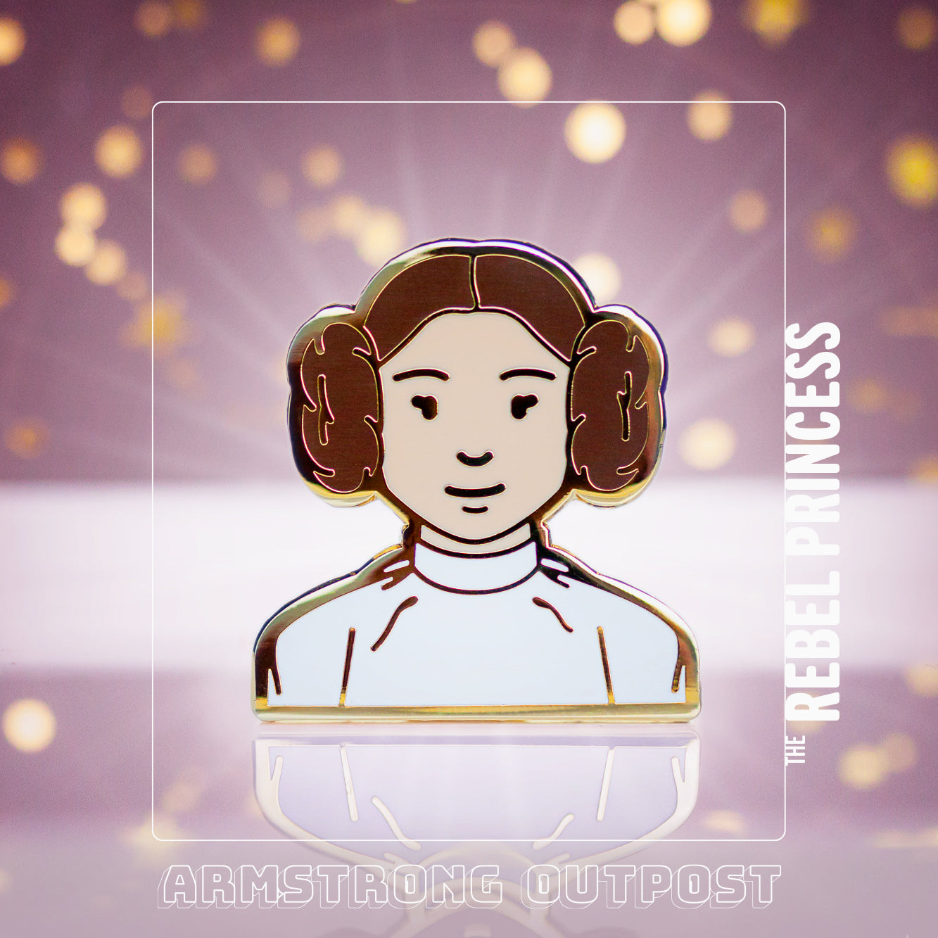 The Rebel Princess ✧ Minimalist Pin