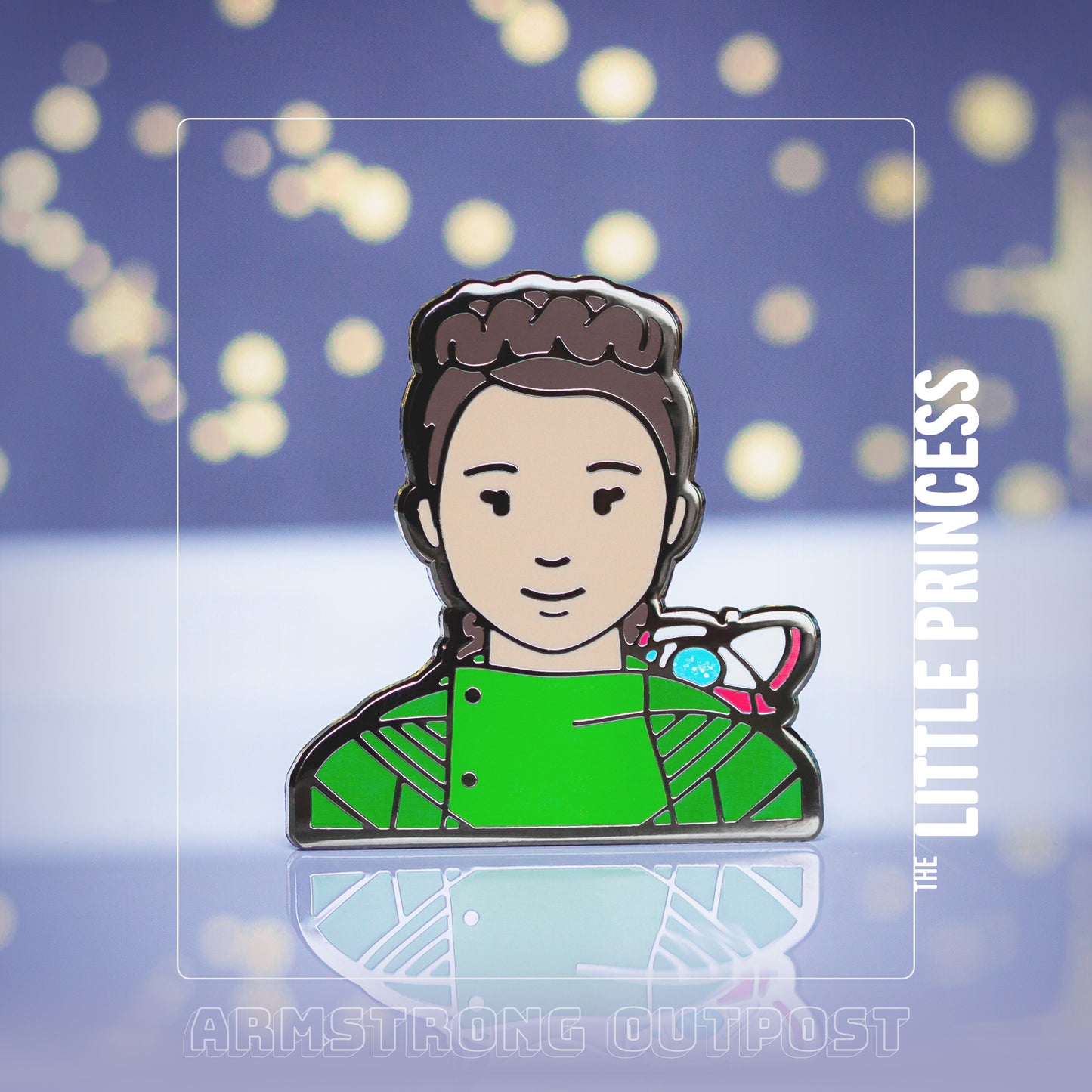 The Little Princess ✧ Minimalist Pin