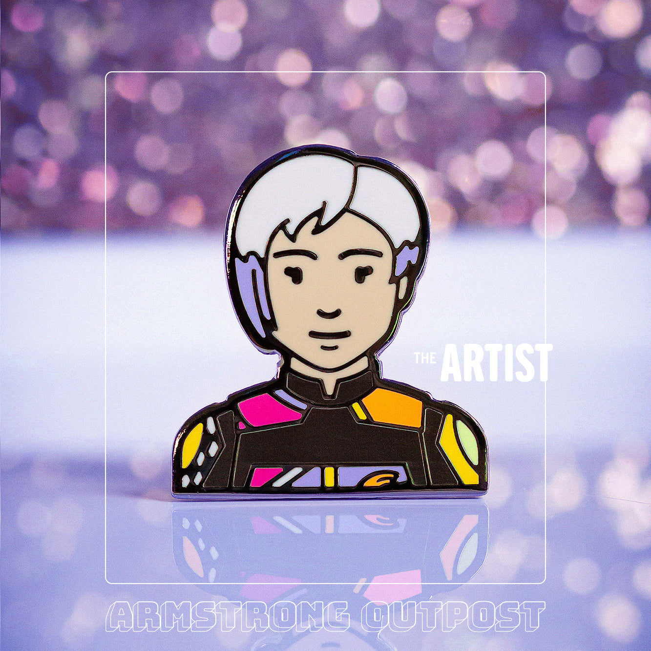 The Rebel Artist ✧ Minimalist Pin