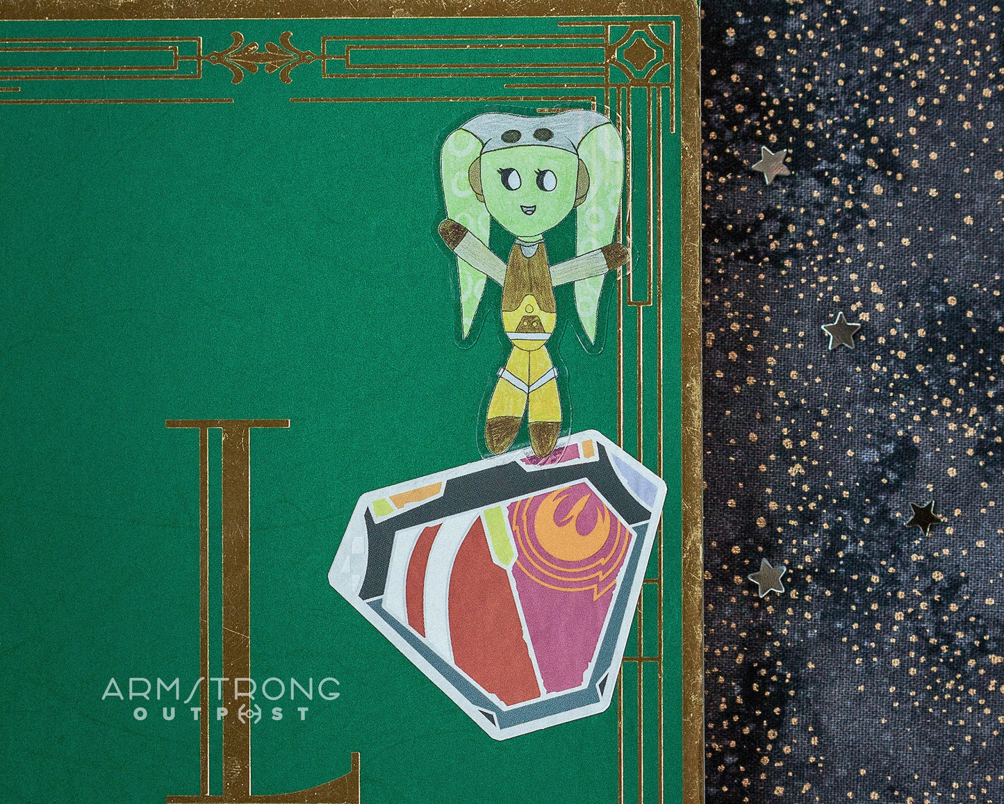 Space Mom ✧ Tiny Armstrong Doodles Stickers