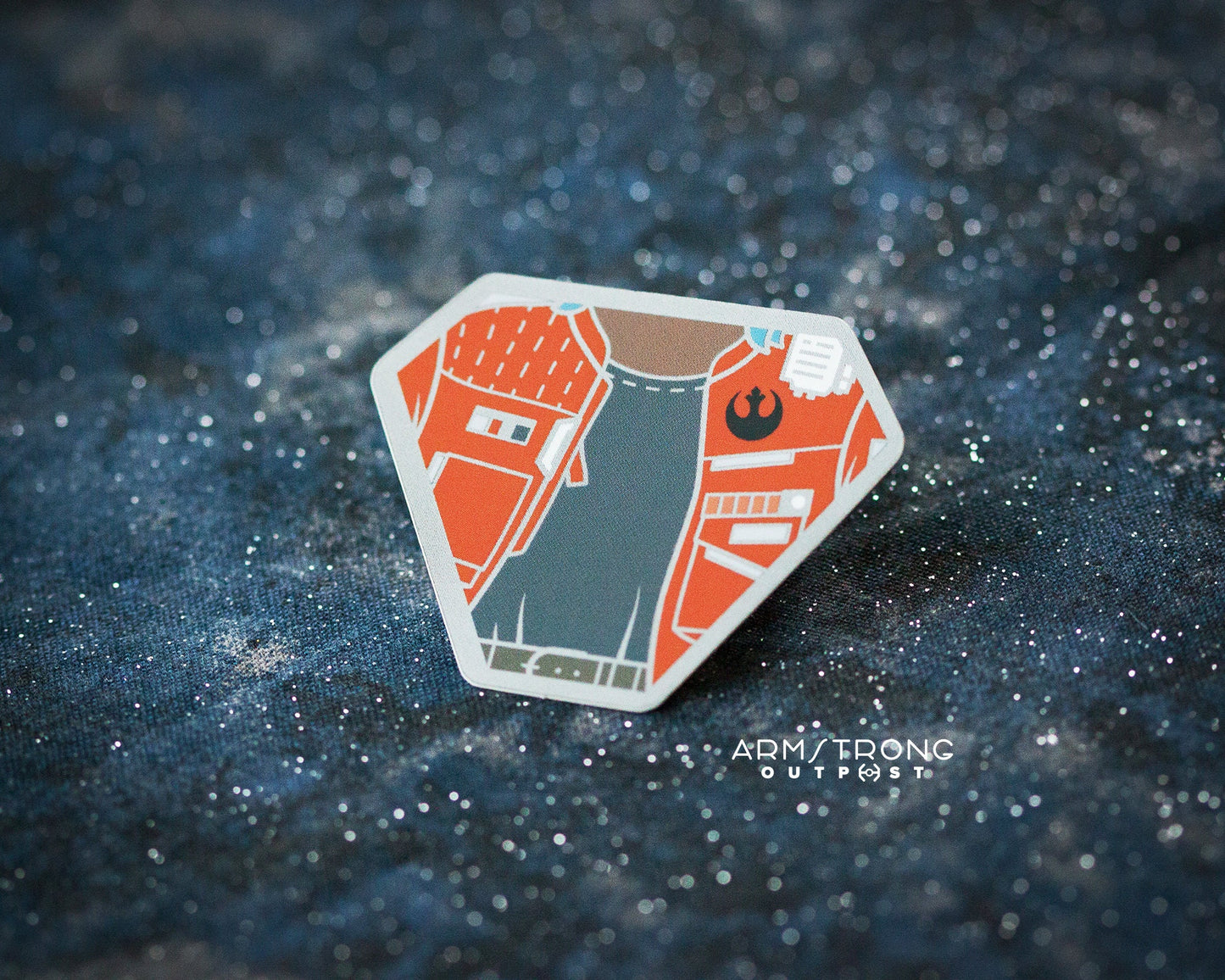 Magpie ✧ Soft-Touch Metallic Sticker