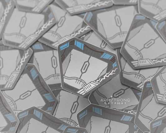 Heiress ✧ Soft-Touch Metallic Sticker