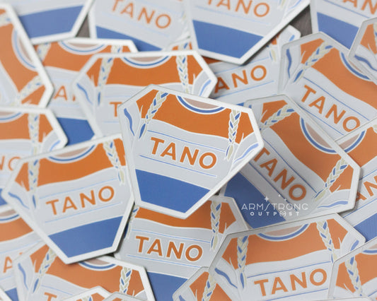 Ashley ✧ Soft-Touch Metallic Sticker