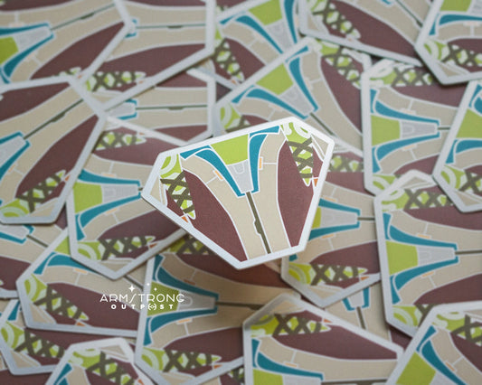 Dreamer ✧ Soft-Touch Metallic Sticker