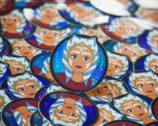 Lil' Soka ✧ Holographic Sticker