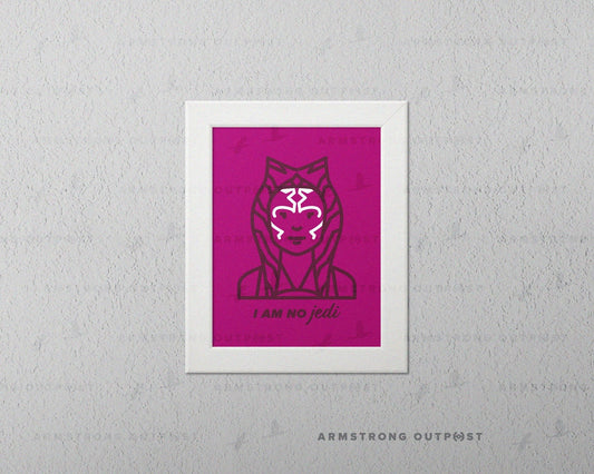 SALE! I Am No Jedi ✧ Postcard Print