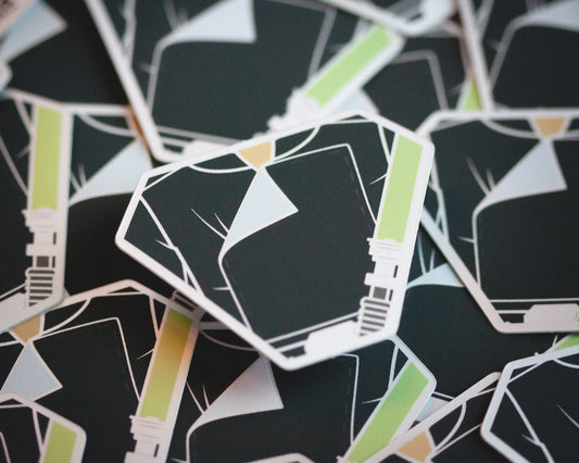 ROTJ Luke ✧ Soft-Touch Metallic Sticker