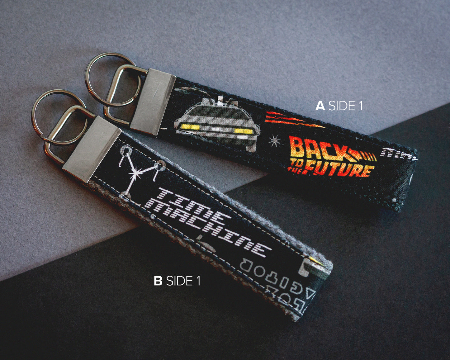 BTTF Handmade Keychain