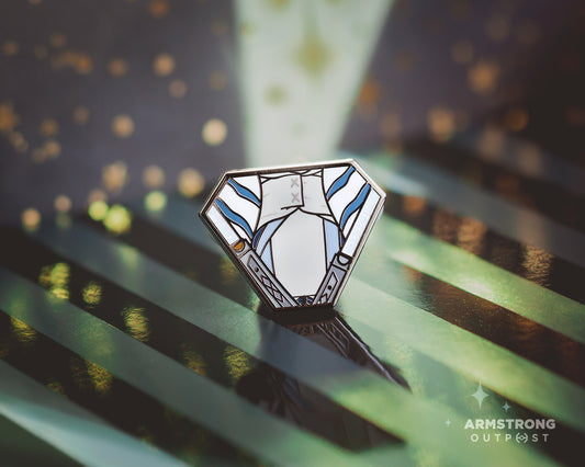 Ahsoka The White ✧ Shield Series Pin