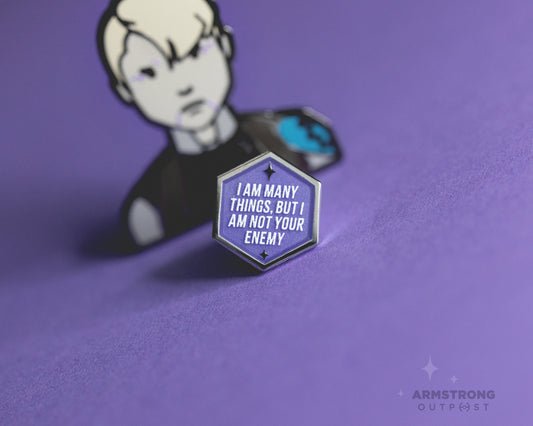 Not Your Enemy ✧ Honeycomb Pin ALMOST GONE!