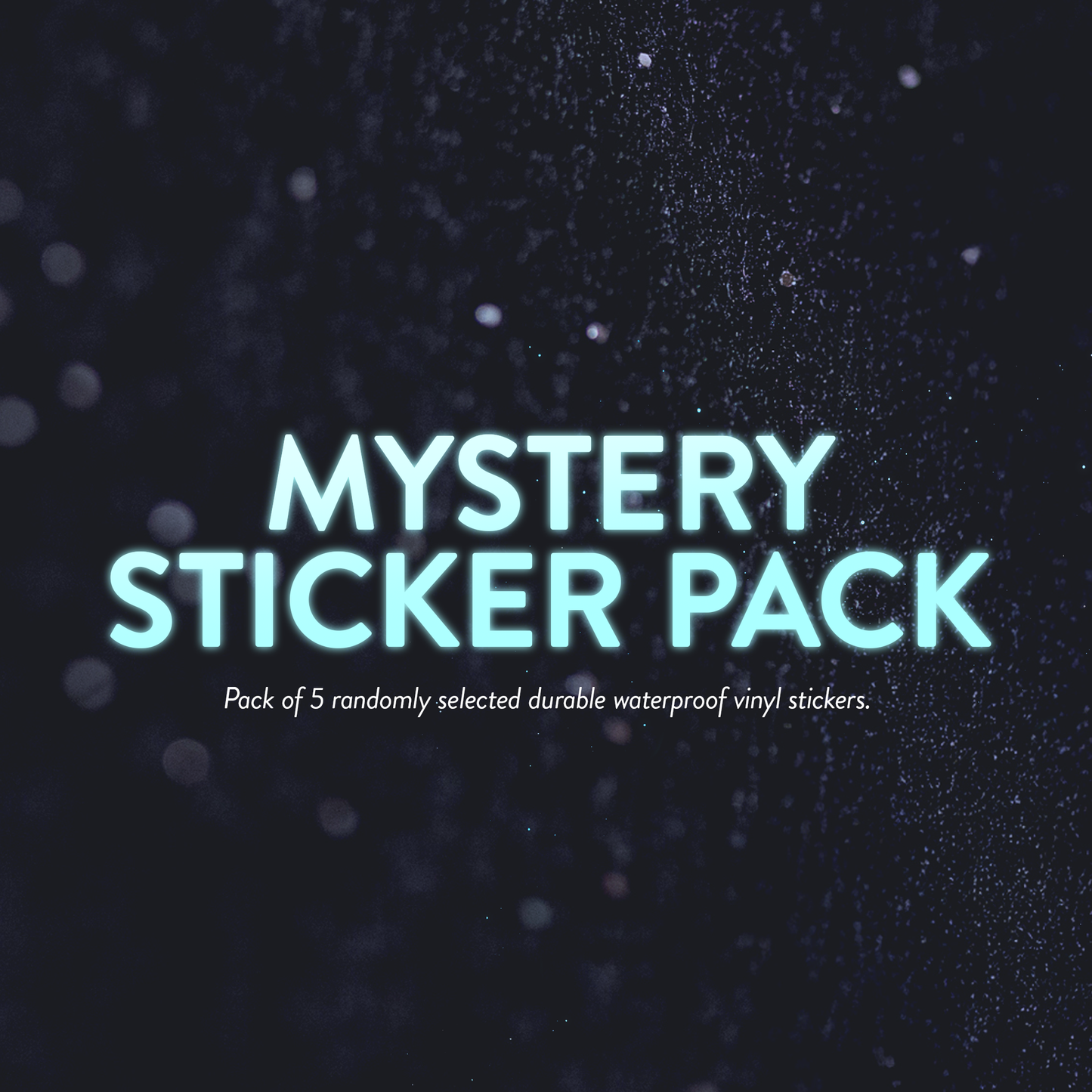 Mystery Vinyl Sticker Pack