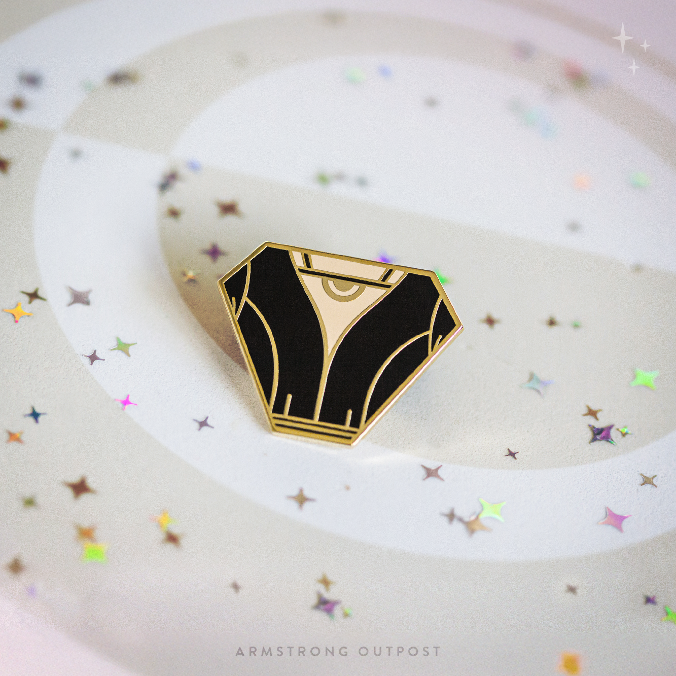 Top Lieutenant ✧ Shield Series Pin