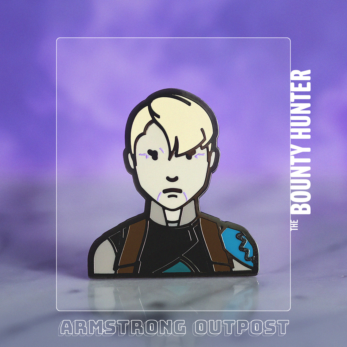 The Bounty Hunter ✧ Minimalist Pin