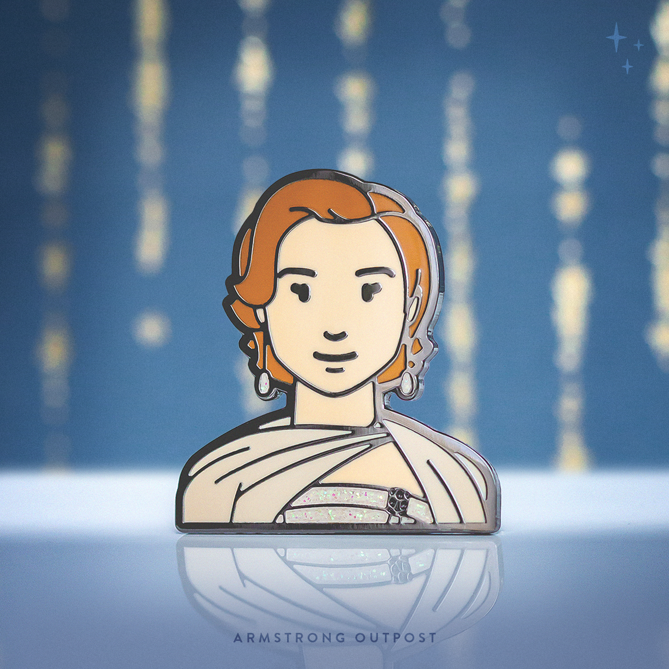 Grace Under Pressure ✧ Minimalist Pin