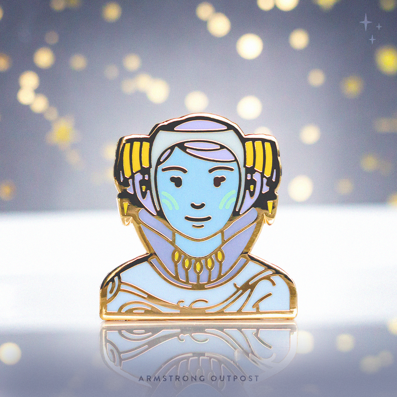SALE! Blue Senator ✧ Minimalist Pin
