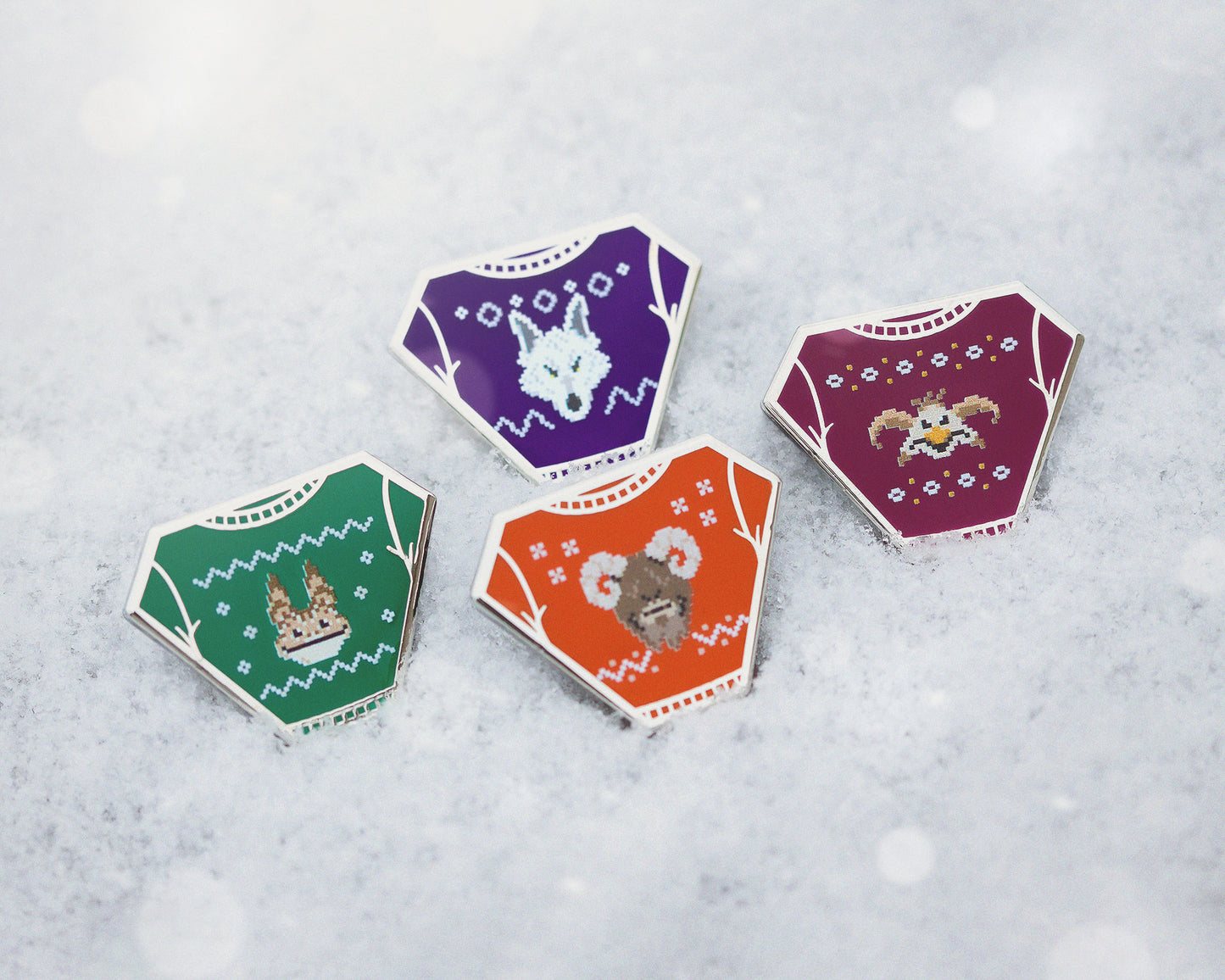 Holiday Sweater ✧ Shield Series Pin