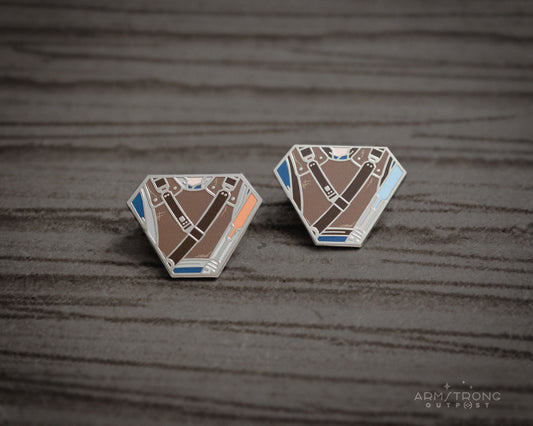 Approved Trash ✧ Shield Series Pin
