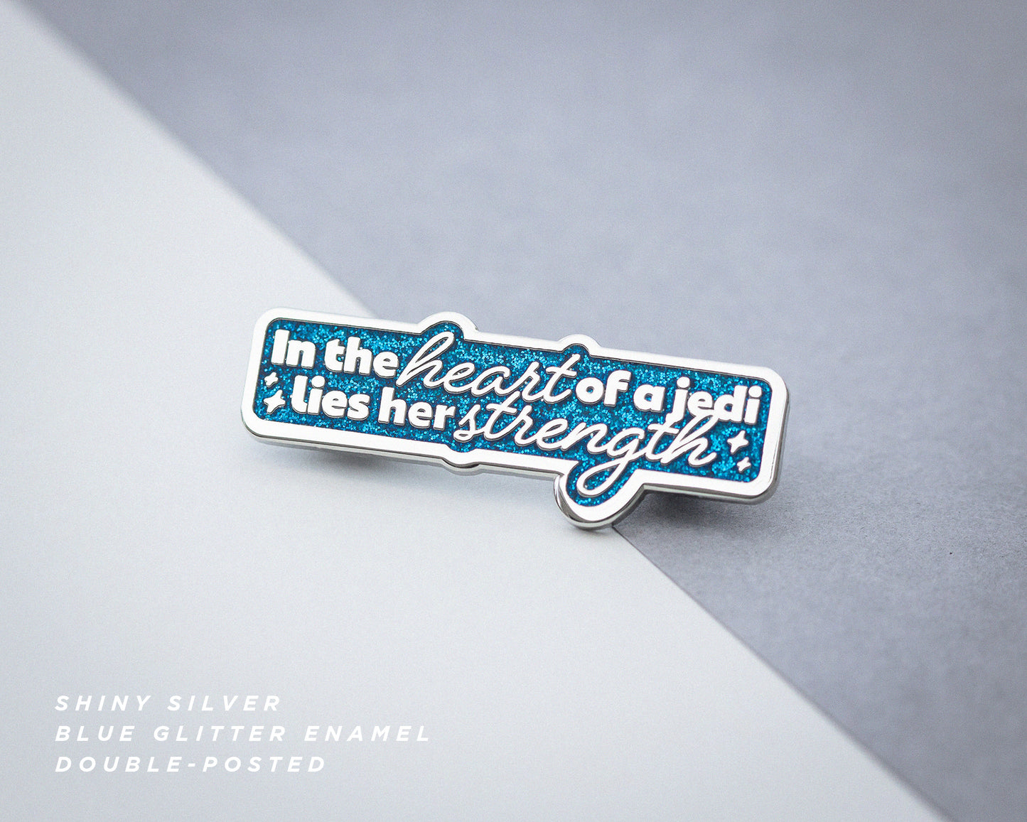 Jedi Strength ✧ Quote Pin