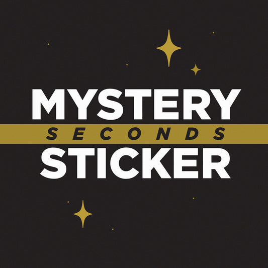 Mystery Seconds Vinyl Sticker