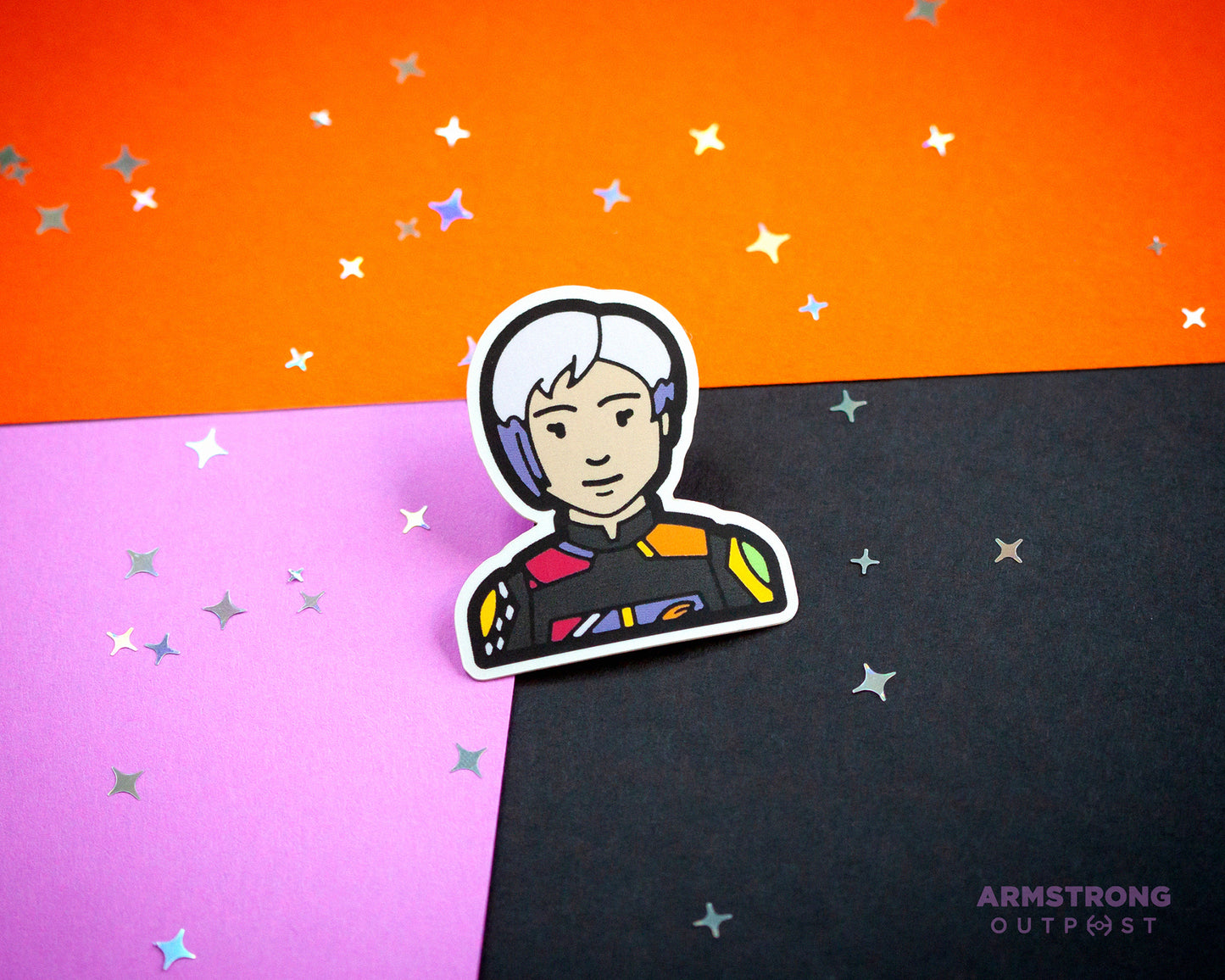 The Artist ✧ Soft-touch Sticker