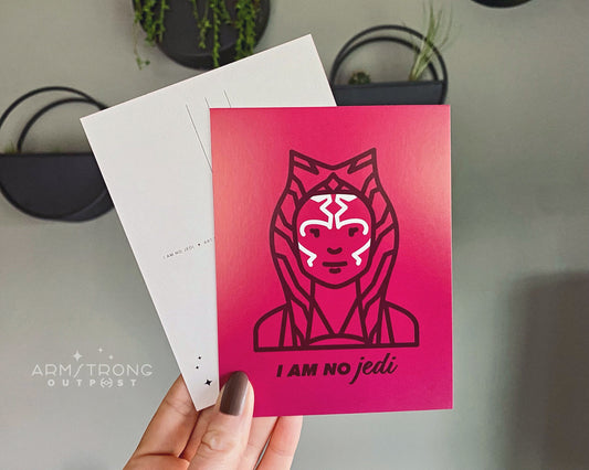 SALE! I Am No Jedi ✧ Postcard Print